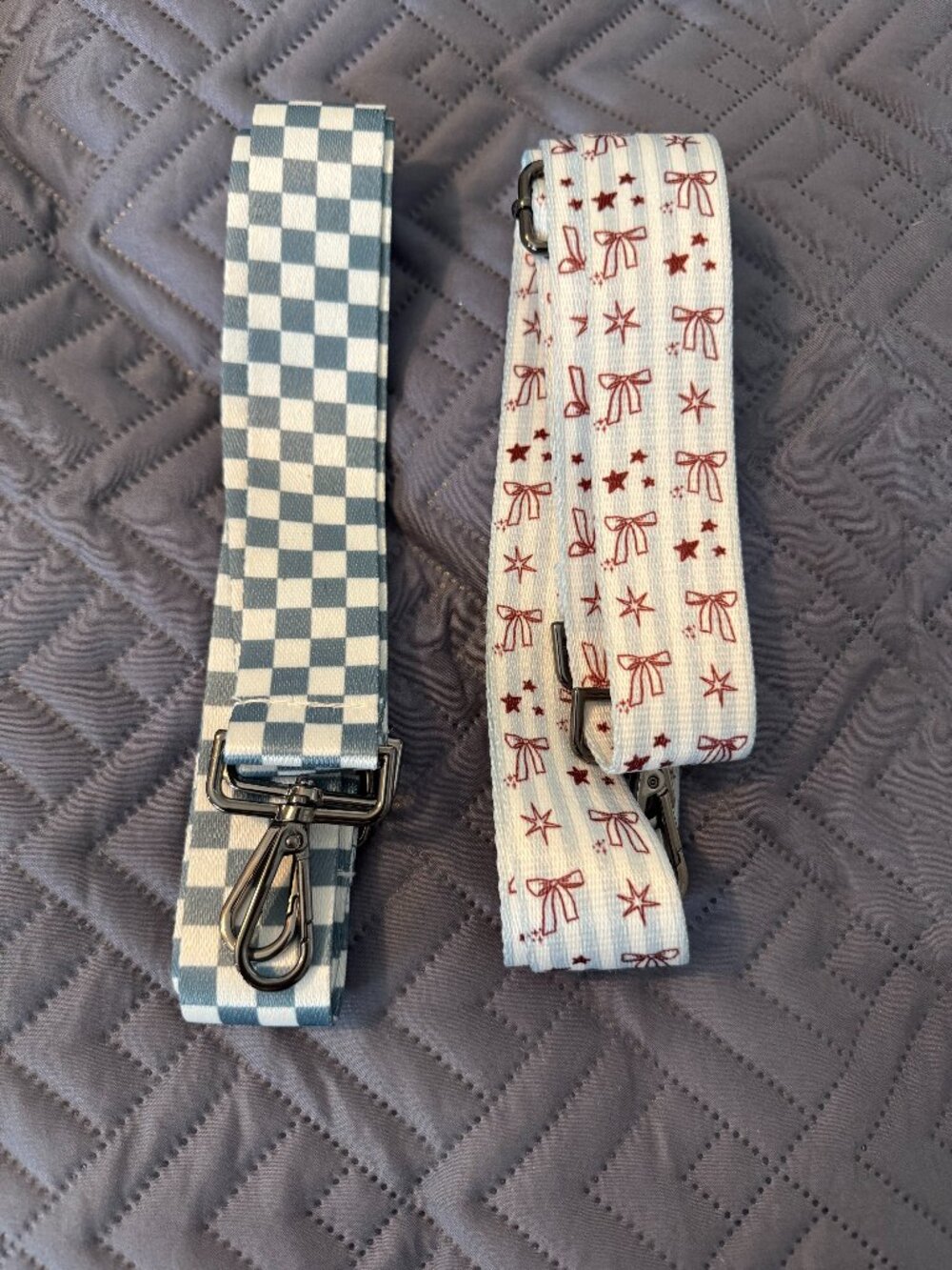 Two Reece and Co Bag Straps